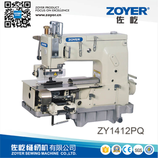 ZY1412PQ Zoyer 12-إبرة آلة مسطحة ل Shirring المتزامن
