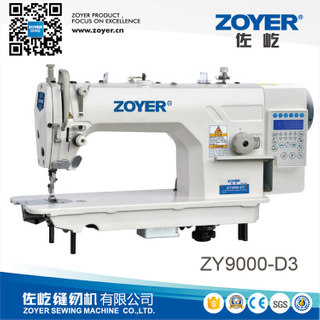 ZY9000-D3 Zoyer Drime Drive Auto Trimmer عالية السرعة Lockstitch آلة الخياطة الصناعية