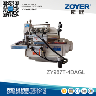 ZY 987-4DAGL EXT نوع آلة خياطة الأوفرلوك العنق